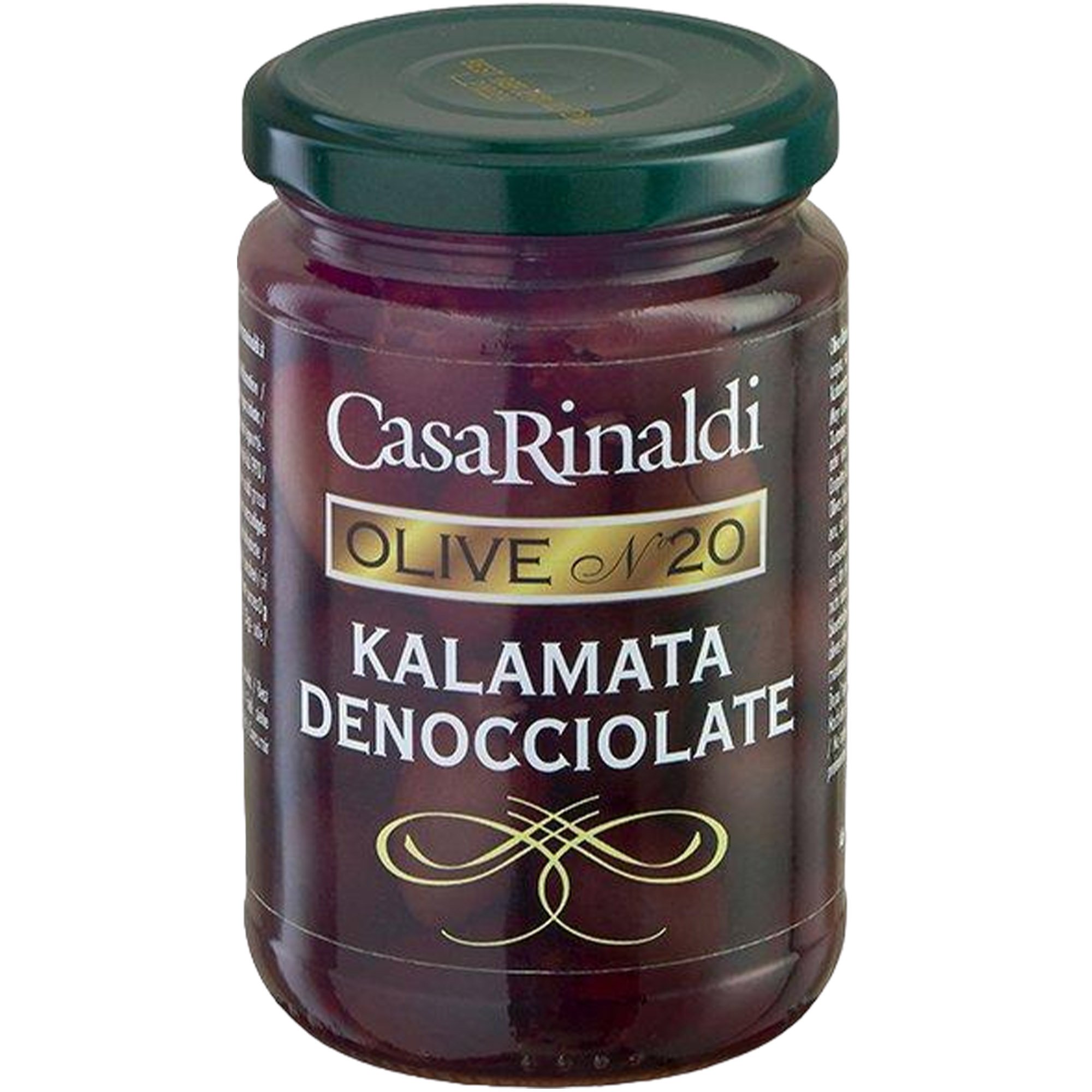 Оливки Casa Rinaldi Kalamata Denocciolate без кісточки 300 г (929483) - фото 1
