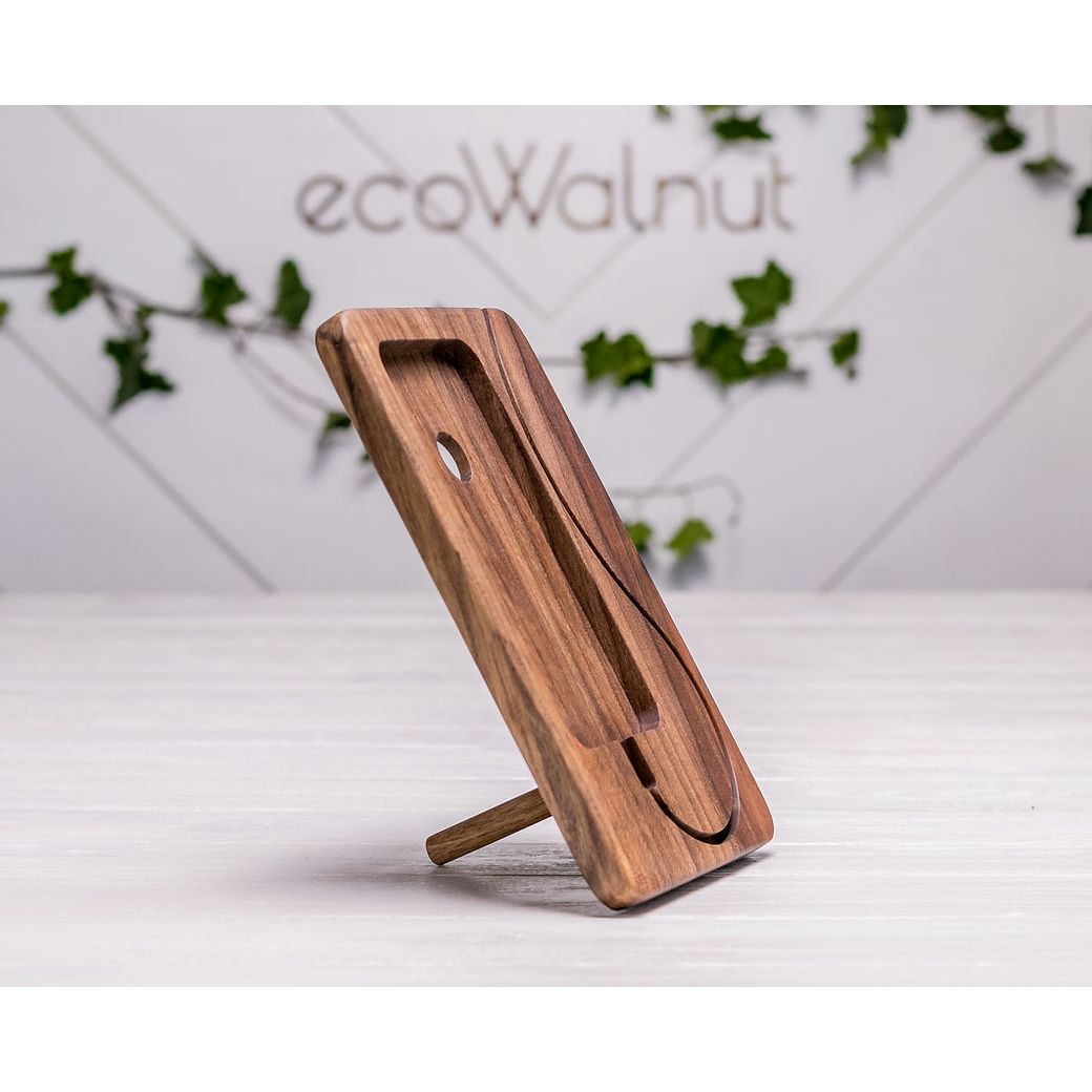 Подставка для телефона EcoWalnut Snake (EW-31) - фото 3