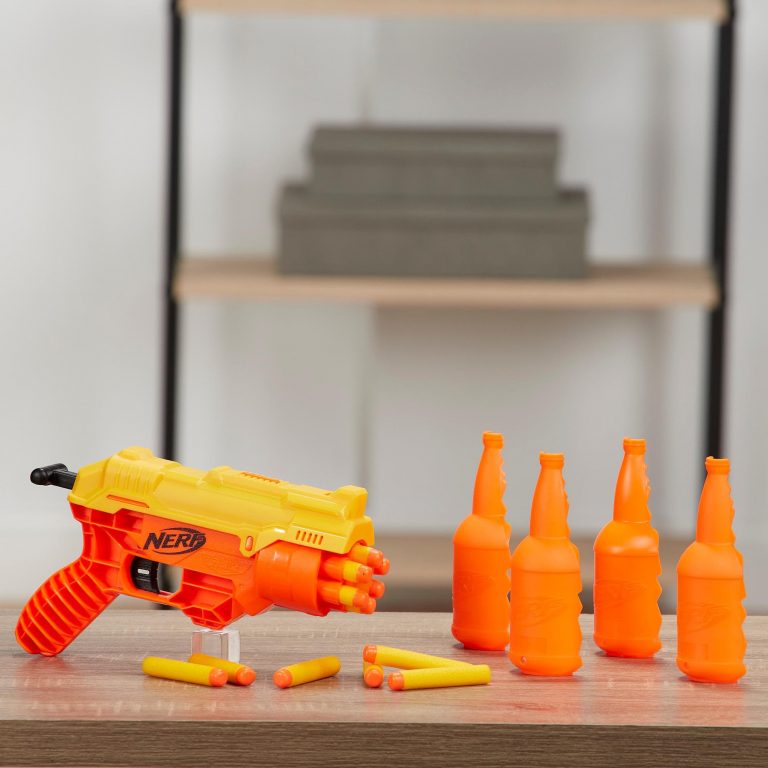 Набор для стрельбы по мишеням Hasbro с бластером Nerf Alpha Strike Cobra Rc-6 (E7857) - фото 5