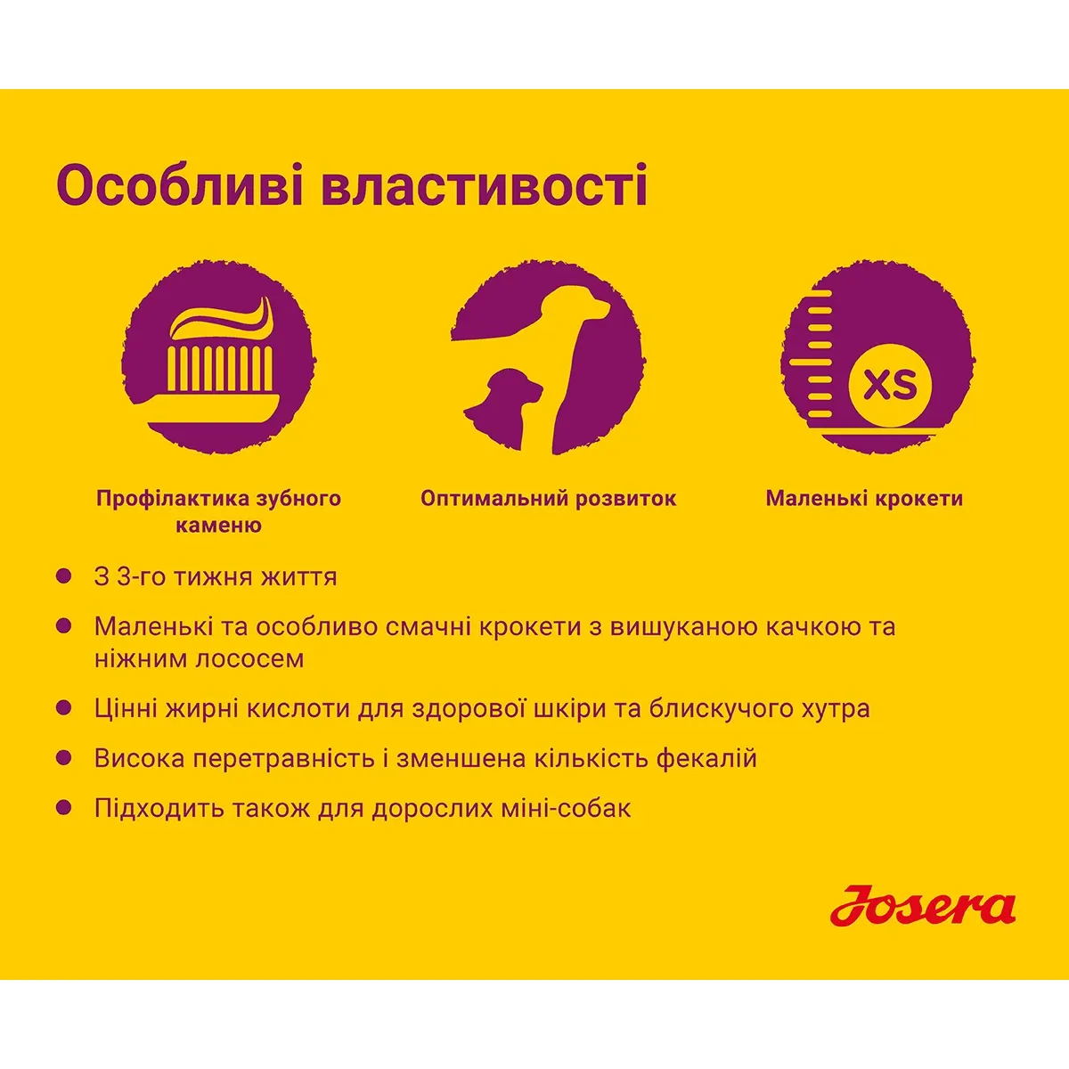 Сухий корм для собак Josera Mini Junior 10 кг - фото 3