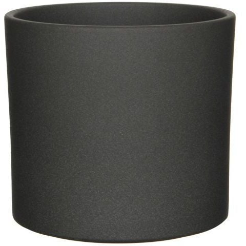 Кашпо Edelman Era pot round, 28 см, темно-серое (1035850) - фото 1