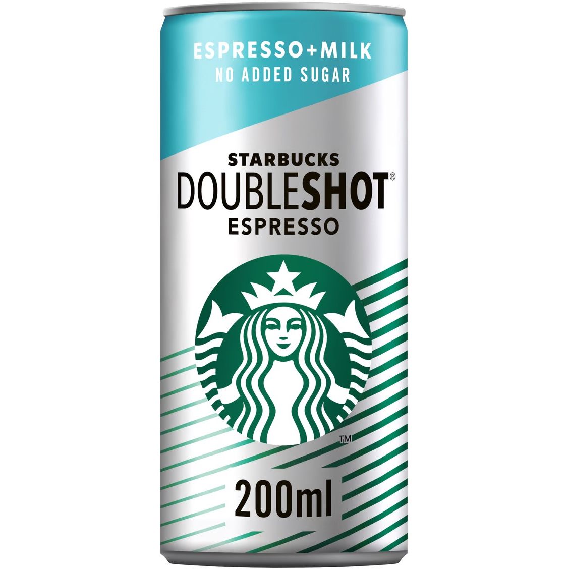 Холодный кофе Starbucks Doubleshot Espresso No Added Sugar 200 мл - фото 1