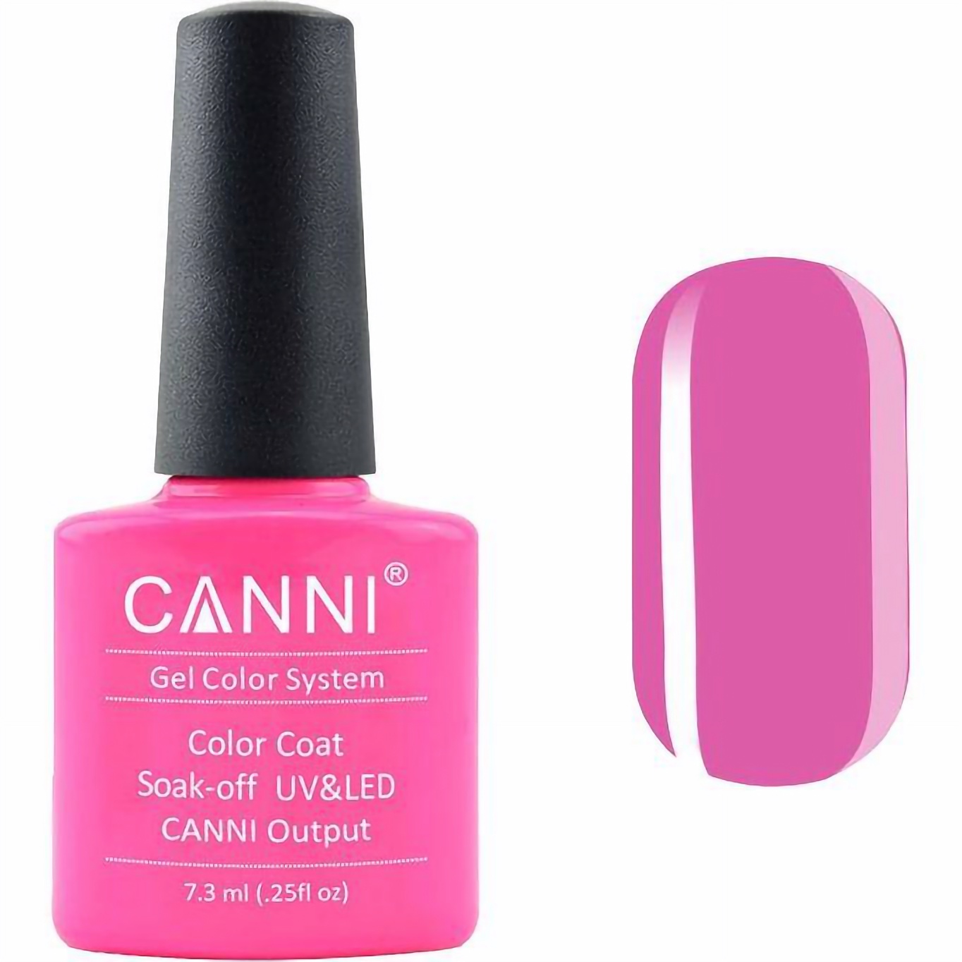 Гель-лак Canni Color Coat Soak-off UV&LED 59 сірувато-синій малиновый 7.3 мл - фото 1