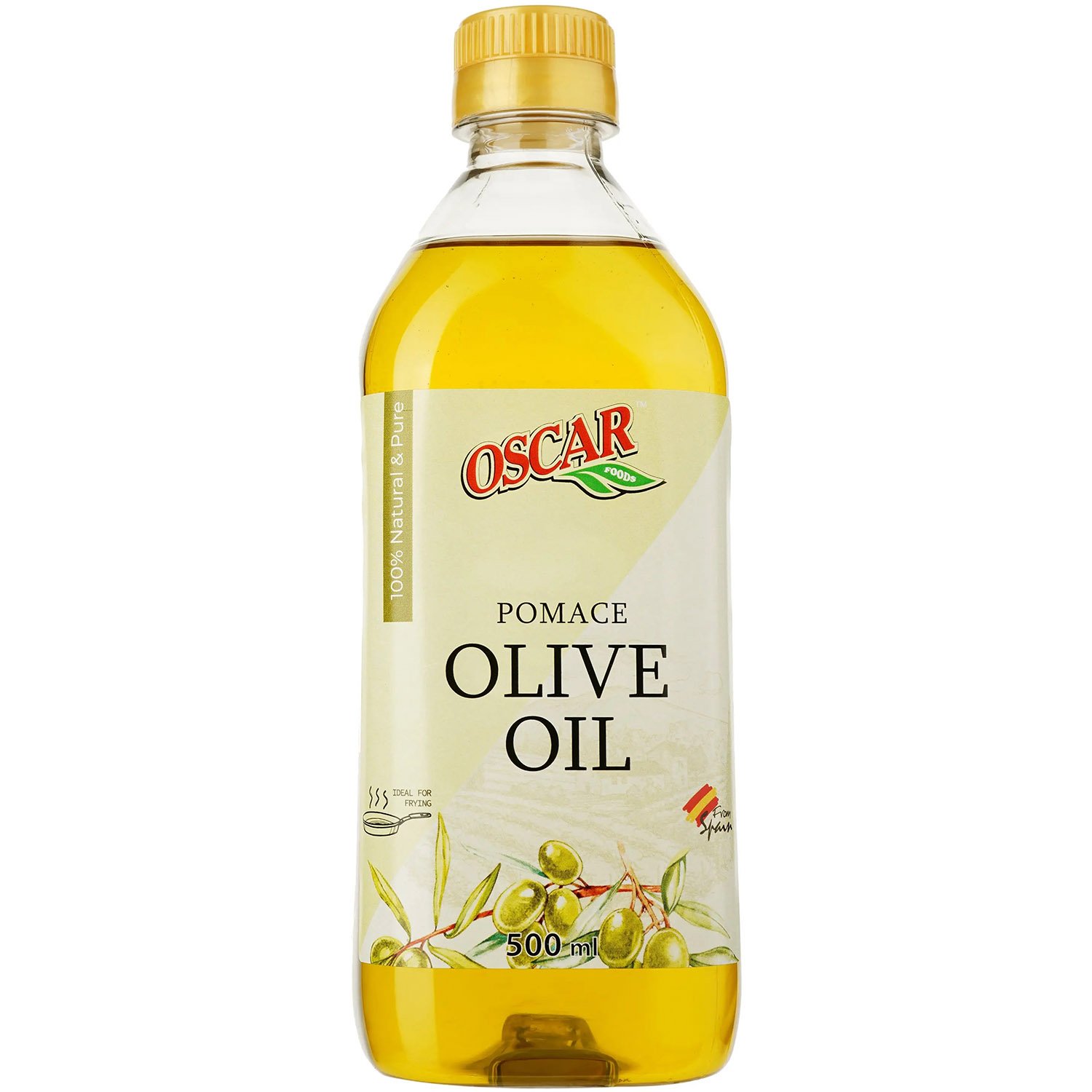 Масло оливковое Oscar Pomace рафинированное 500 мл (905722) - фото 1