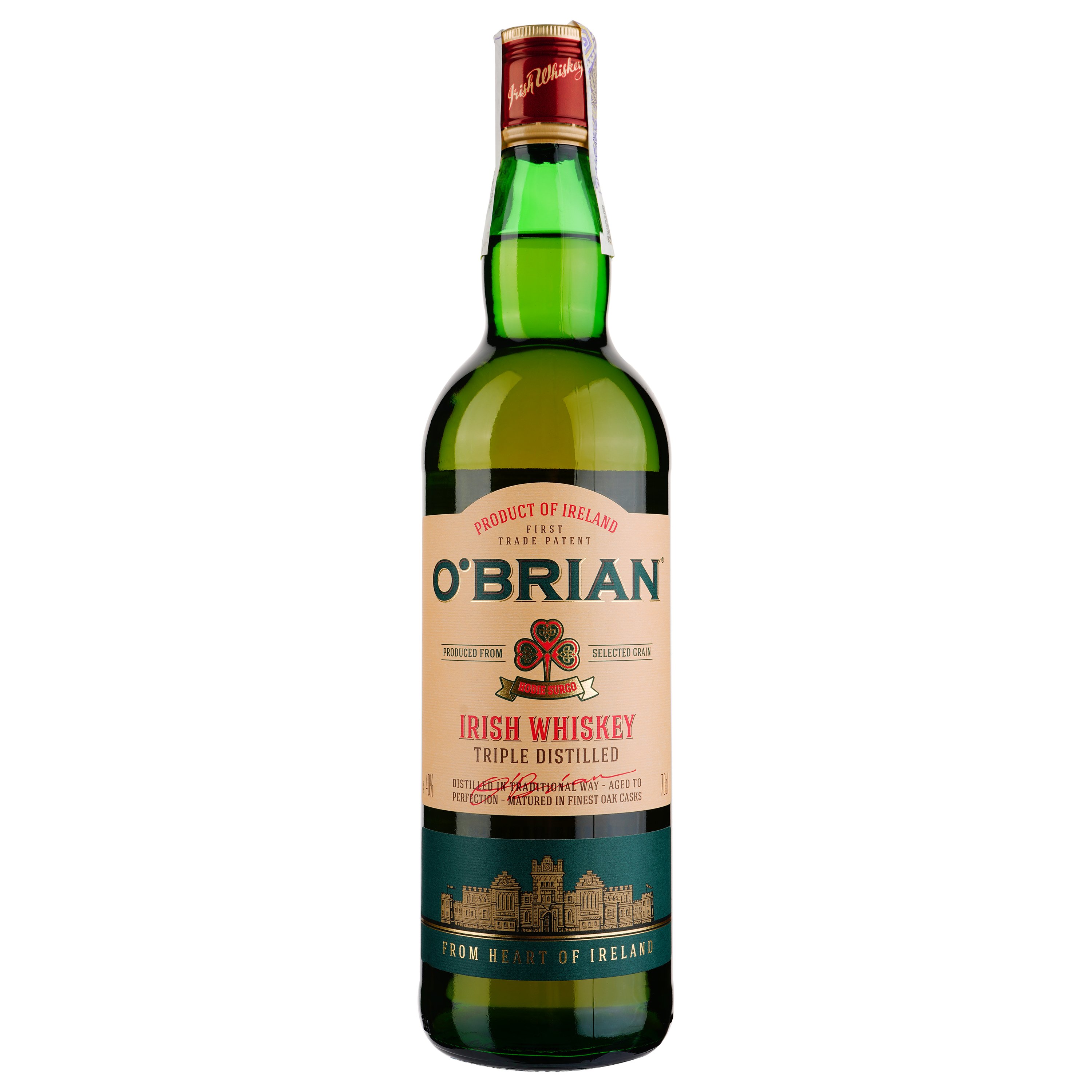 Виски O'Brian Blended Irish Whisky 40 % 0.7 л - фото 1