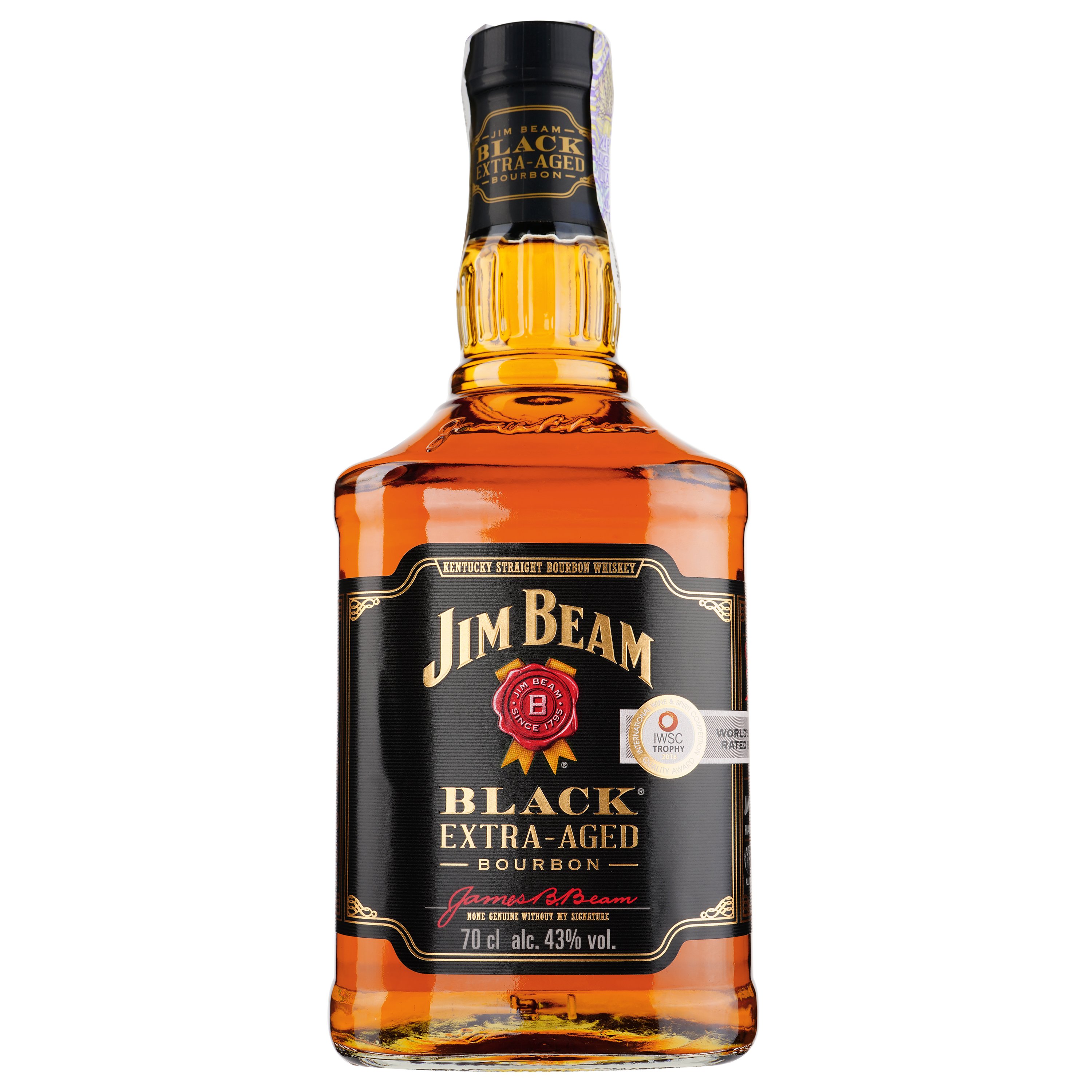 Виски Jim Beam Black Extra Aged, 43%, 0,7 л (749663) - фото 1