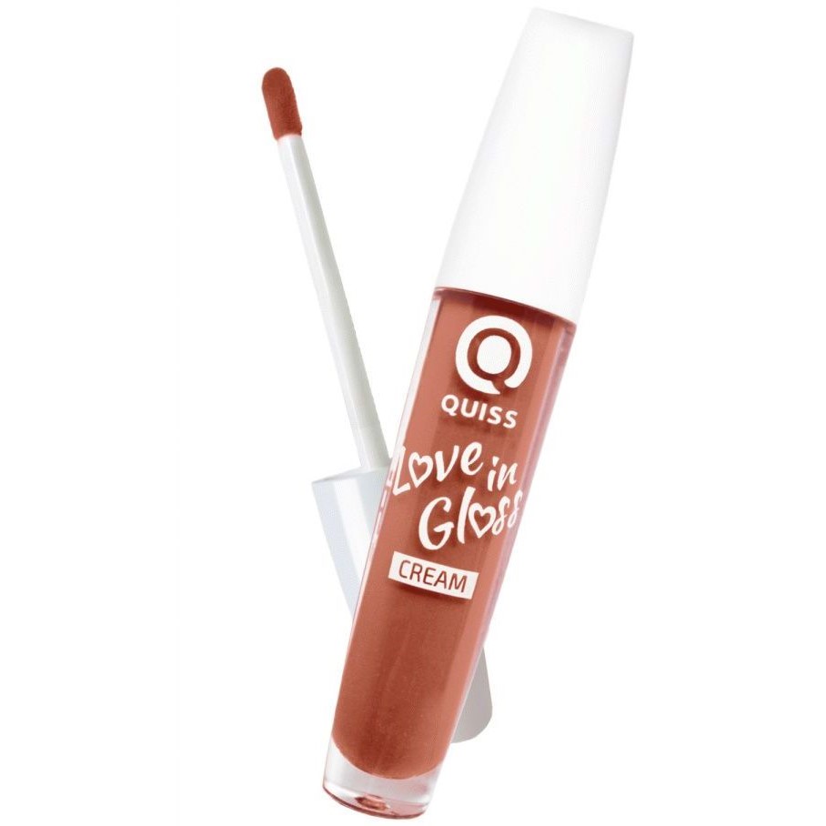 Блиск для губ Quiss Love in Gloss Cream відтінок 02, 5 мл - фото 1