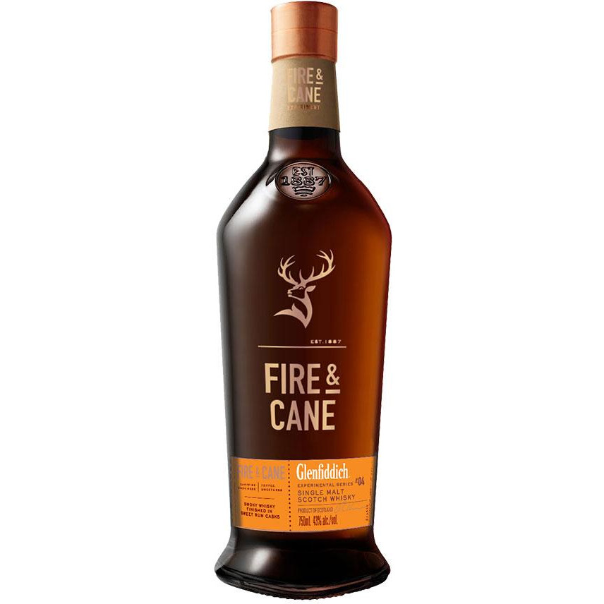 Виски Glenfiddich Fire and Cane Single Malt Scotch, 43 %, 0,7 л (820437) - фото 1