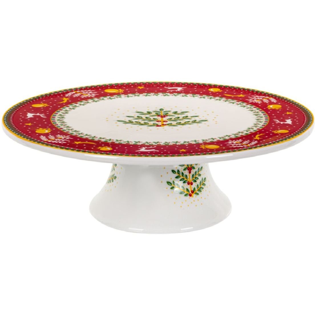 Фото - Інший столовий посуд Lefard Блюдо  Різдвяна колекція 28 см  (924-829)