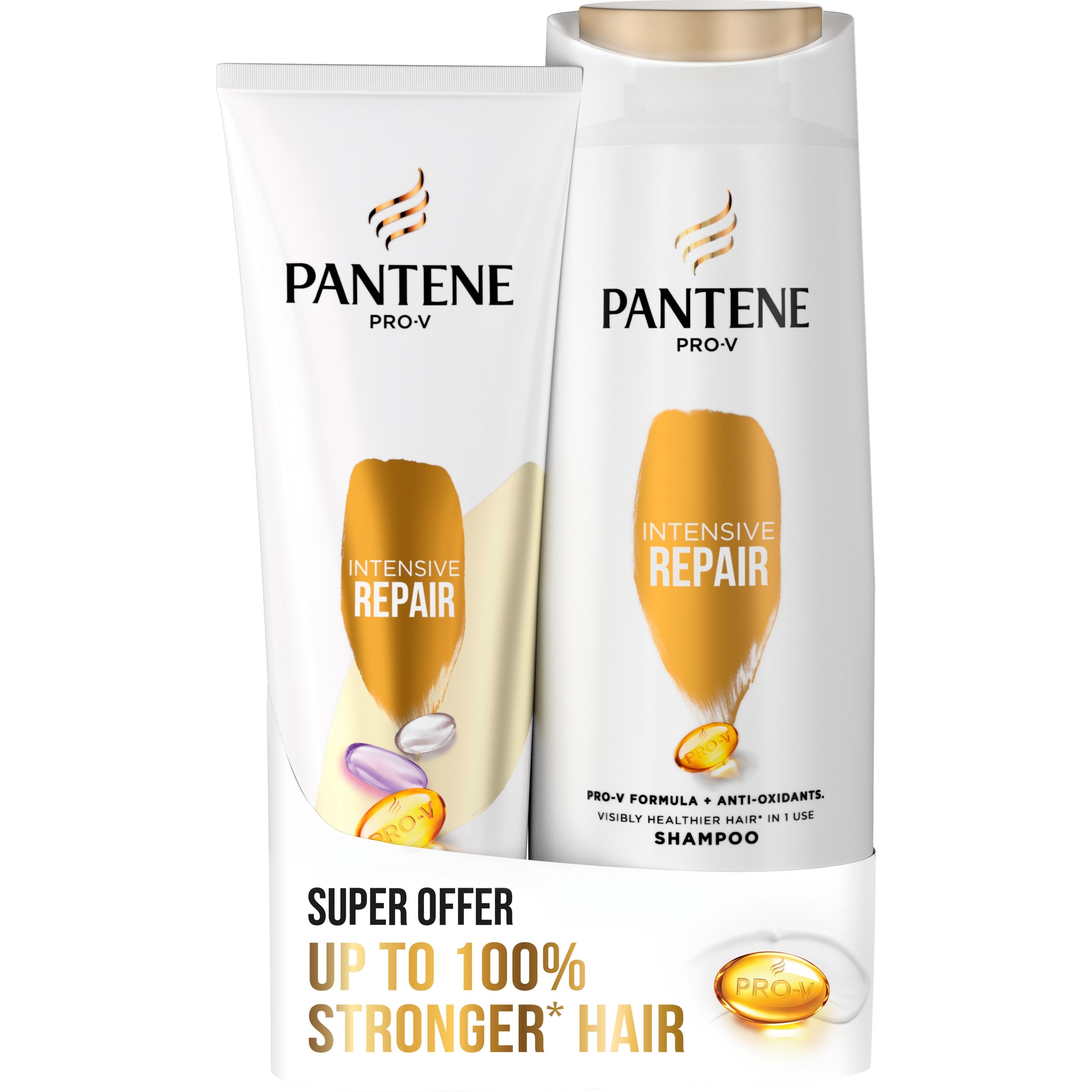 Набір для волосся Pantene Pro-V Інтенсивне відновлення: шампунь 400 мл + кондиціонер 200 мл - фото 1