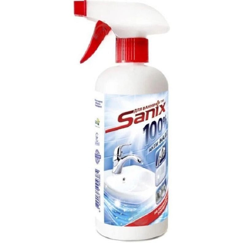 Средство для чистки ванной комнаты Sanix Анти-налет 500 мл - фото 1
