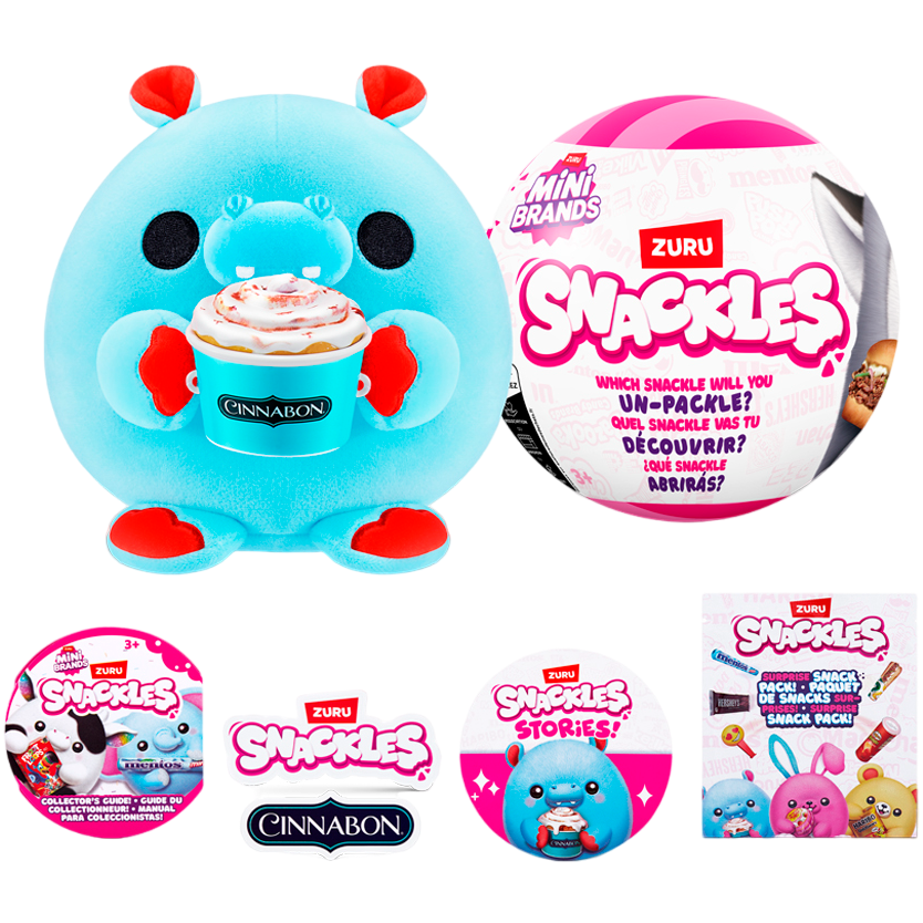 Photos - Soft Toy М'яка іграшка-сюрприз Snackle-K2 Mini Brands (77510K2)