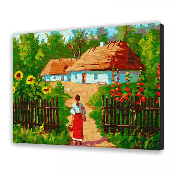 Картина по номерам ArtCraft Украинские хатинки 40x50 см (10350-AC) - фото 2