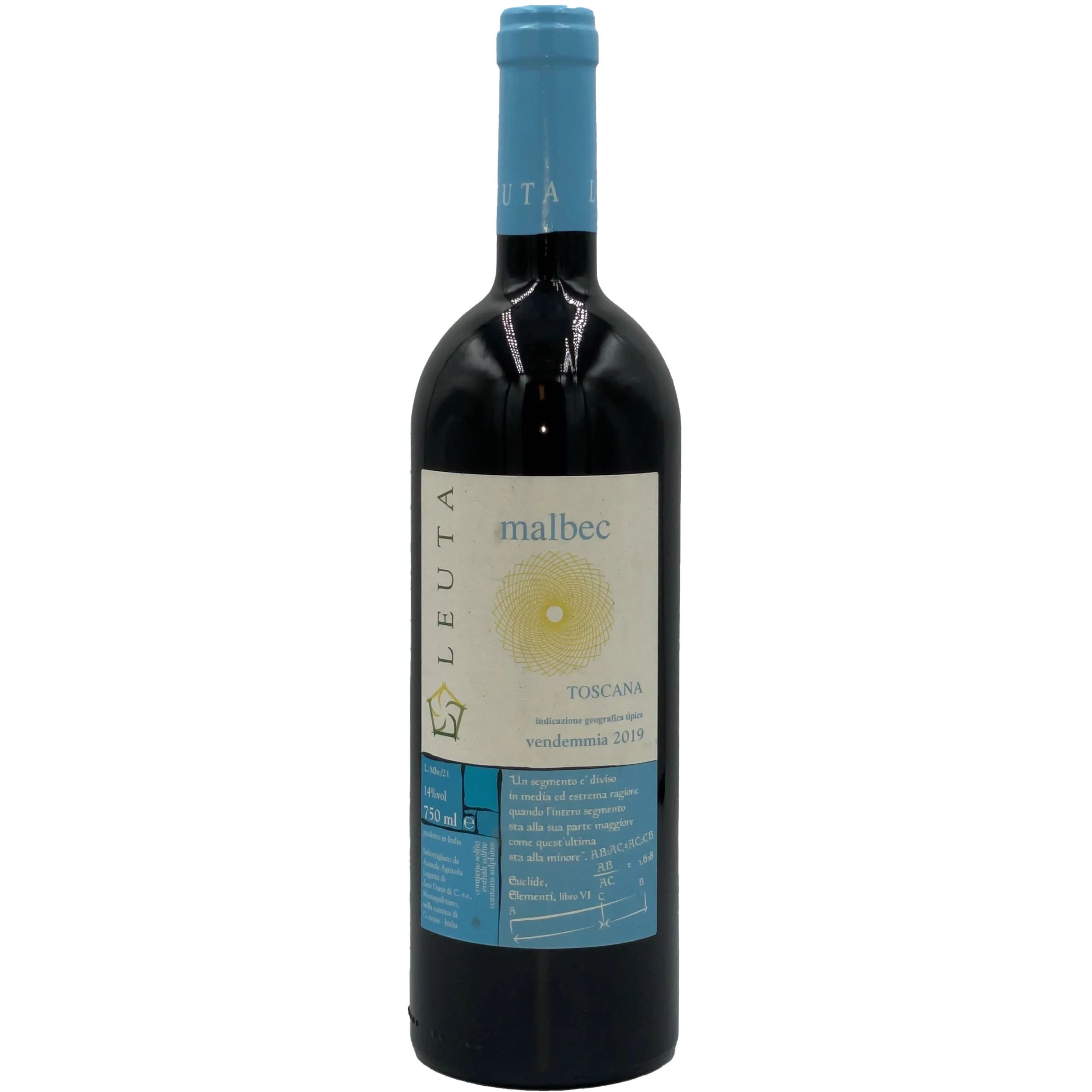 Вино Leuta Malbec Toscana IGT 2019 червоне сухе 0.75 л - фото 1