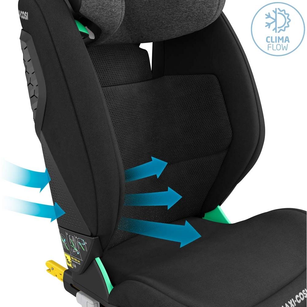 Автокресло Maxi-Cosi RodiFix Pro i-Size Authentic Black, черное (8800671110) - фото 14