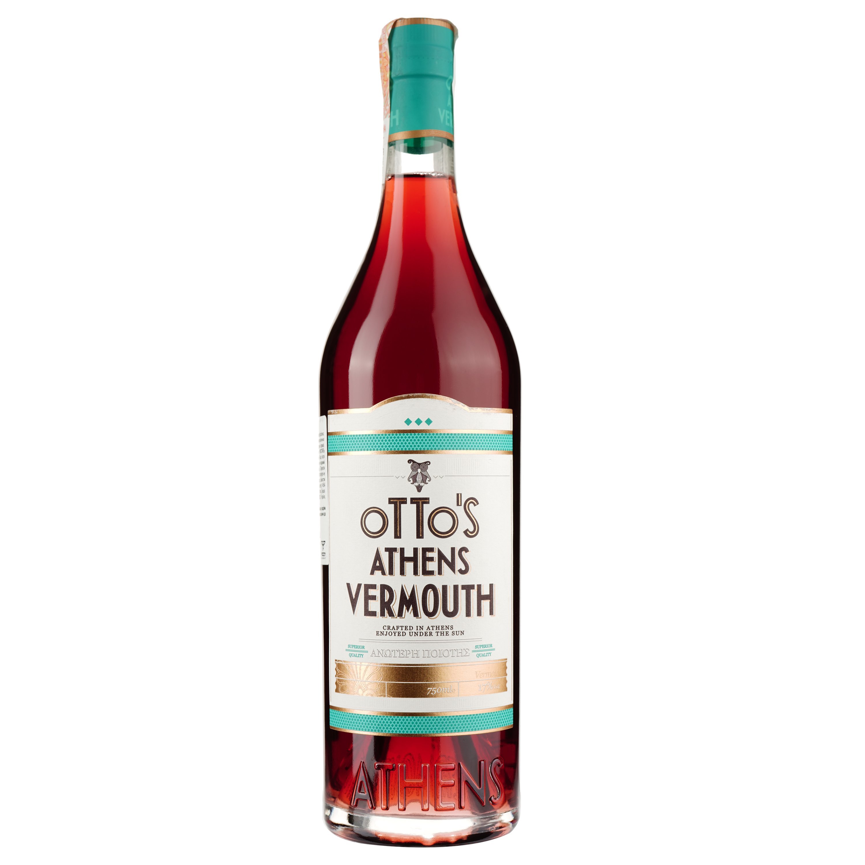 Вермут Otto's Athens Vermouth, 17%, 0,75 л (818717) - фото 1