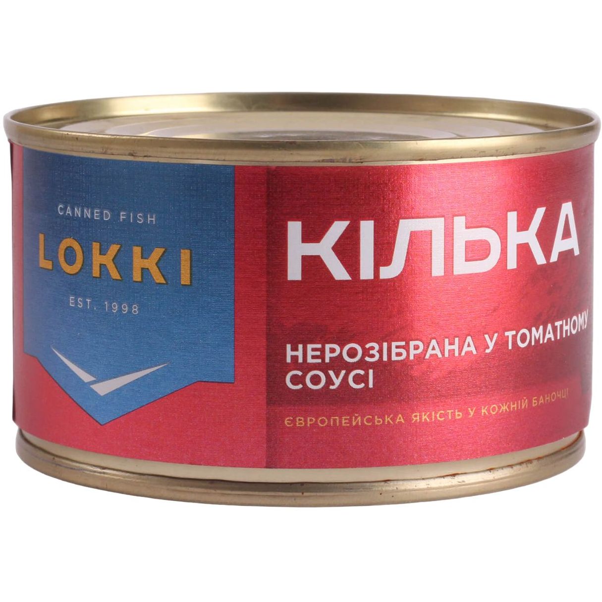 Килька Lokki неразобранная в томатном соусе 220 г (905921) - фото 1