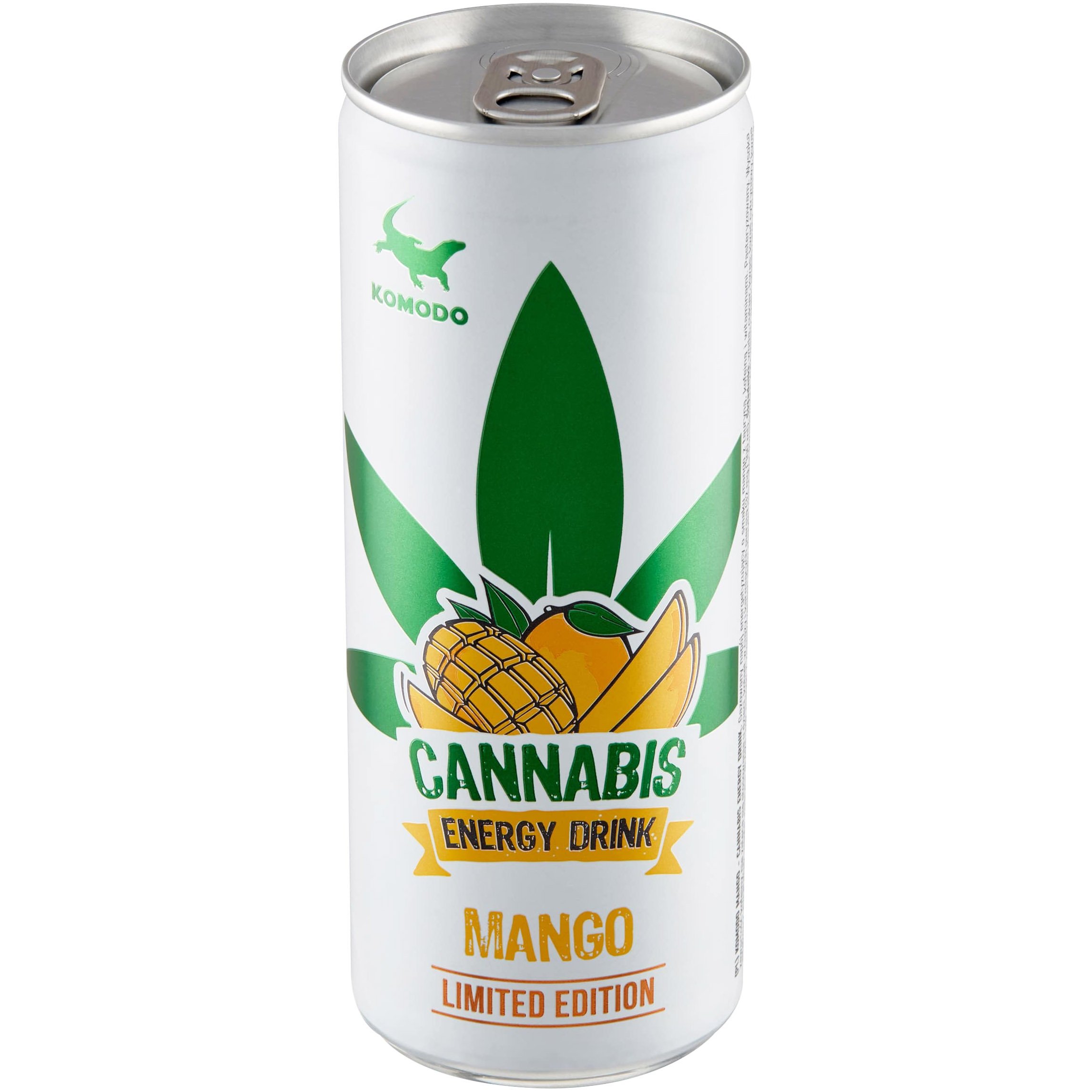 Енергетичний безалкогольний напій Komodo Cannabis Mango 250 мл - фото 1