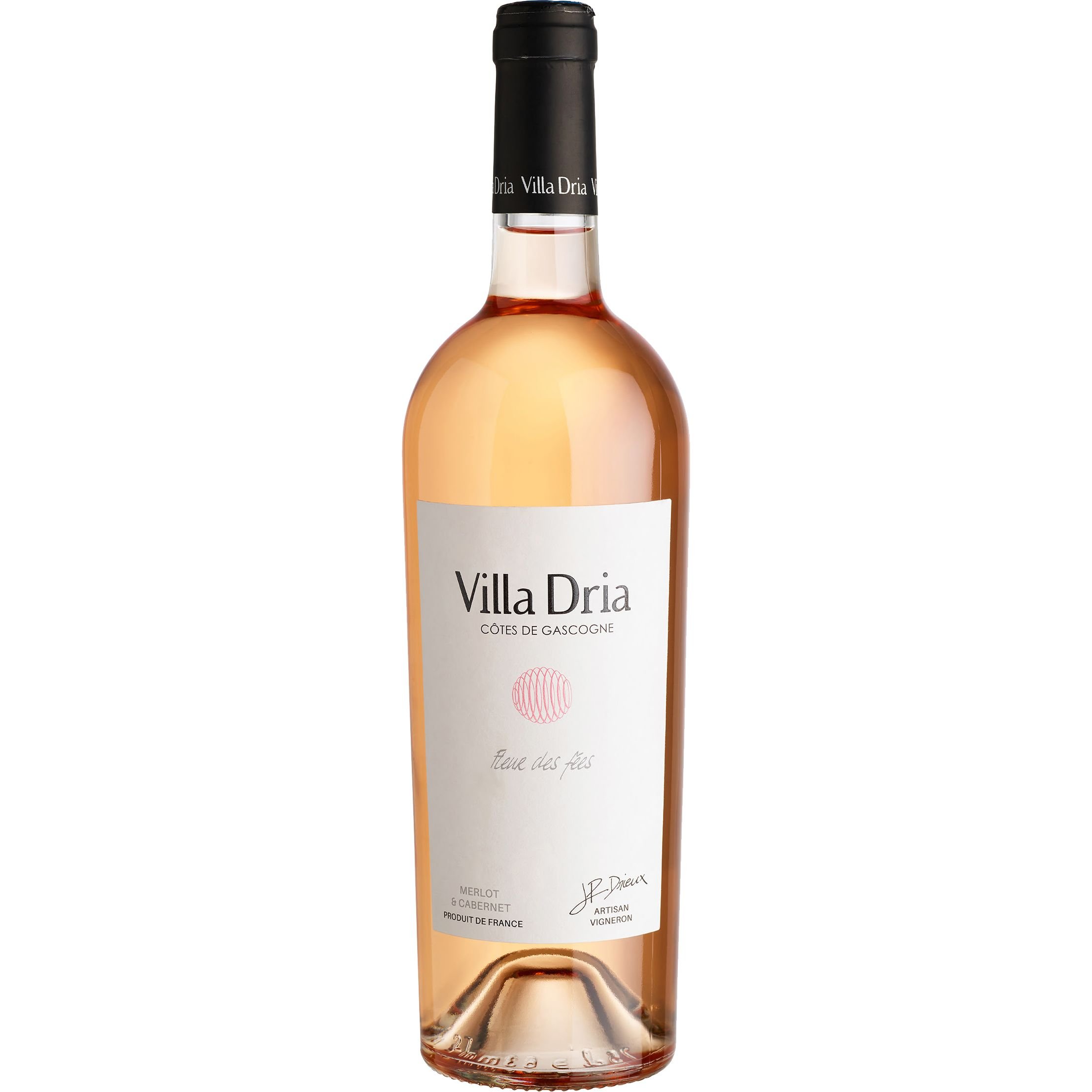 Вино Villa Dria Fleur des Fees IGP Cotes de Gascogne 2022 розовое сухое 0.75 л - фото 1