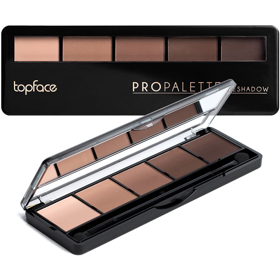 Палетка тіней для повік TopFace Pro Palette Eyeshadow PT501 тон 019 матова 9 г - фото 1