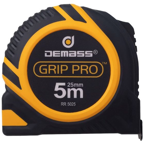 Рулетка вимірювальна Demass Grip Pro 5 м (RR 5025) - фото 3