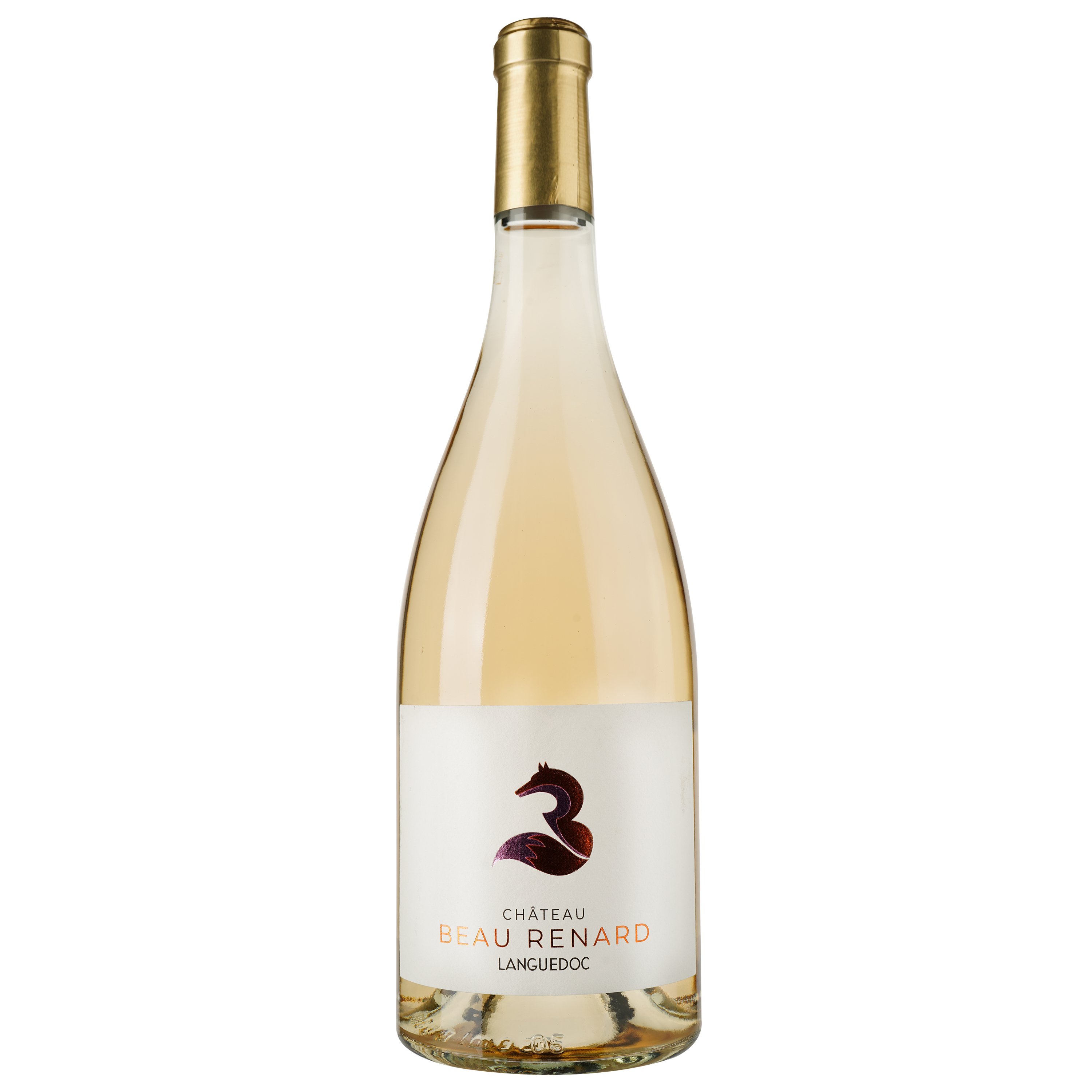 Вино Chateau Beau Renard Rose AOP Languedoc, розовое, сухое, 0,75 л - фото 1