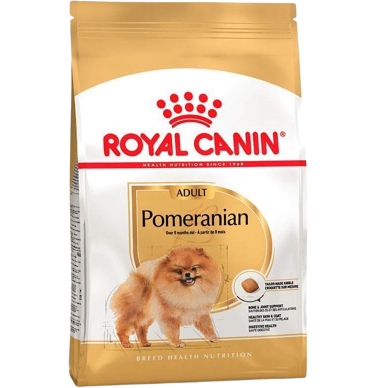 Сухой корм для взрослых собак породы Померанский шпиц Royal Canin Pomeranian Adult, с птицей, 1,5 кг (1255015) - фото 1