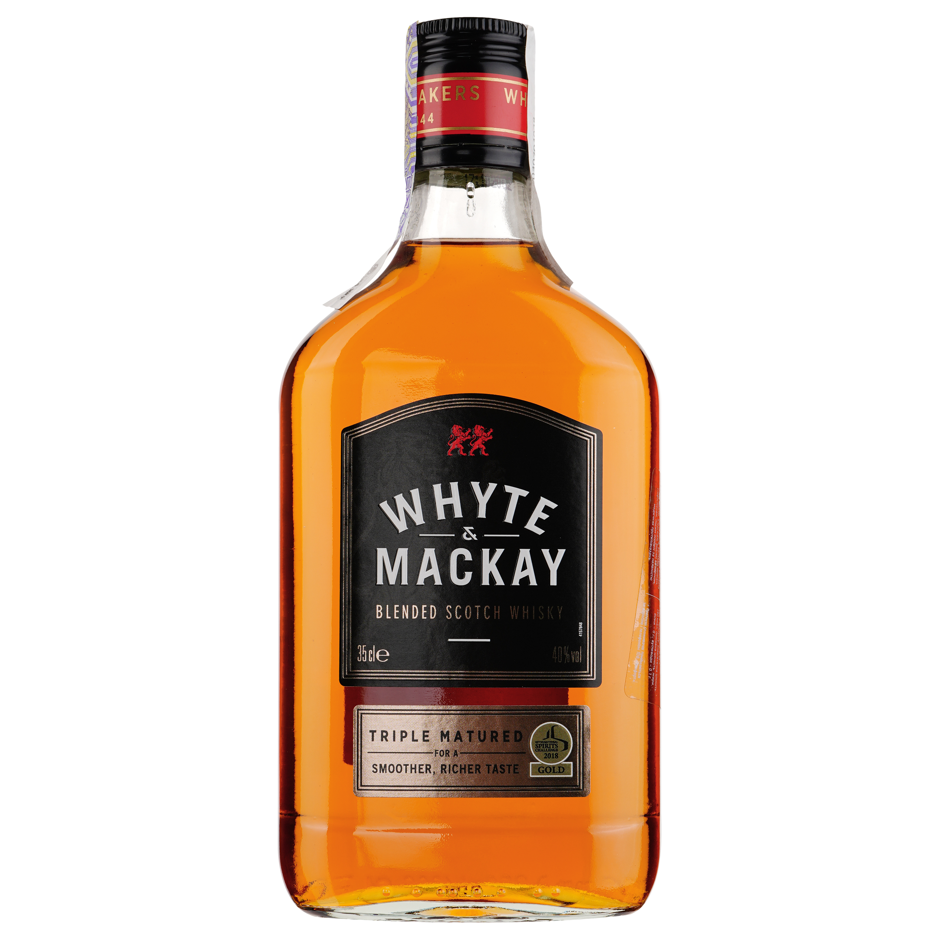 Виски Whyte&Mackay Blended Scotch Whisky 40% 0.35 л - фото 1