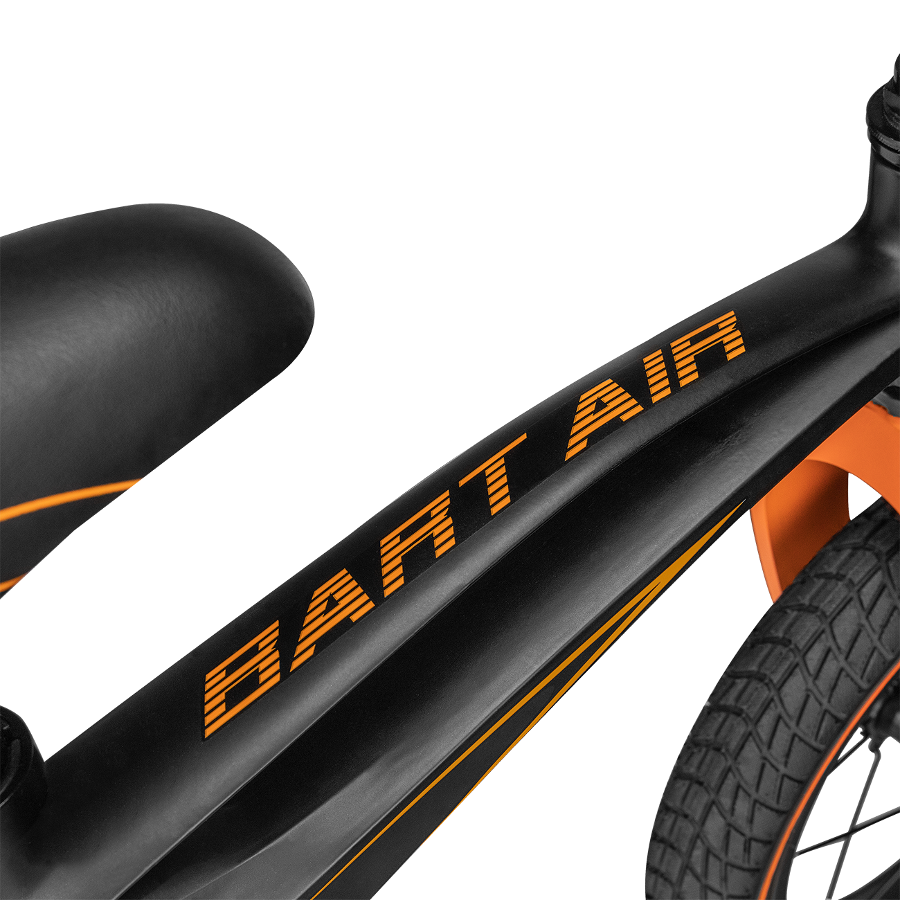 Біговел Lionelo Bart Air, оранжевый с черным (LO.BR01) - фото 6