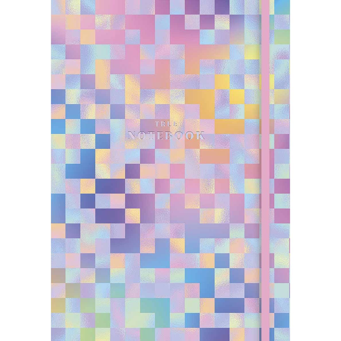 Тетрадь для эскизов Muse, А5, без линовки, 80 л., пиксельный принт (A5-3C-080-379) - фото 1