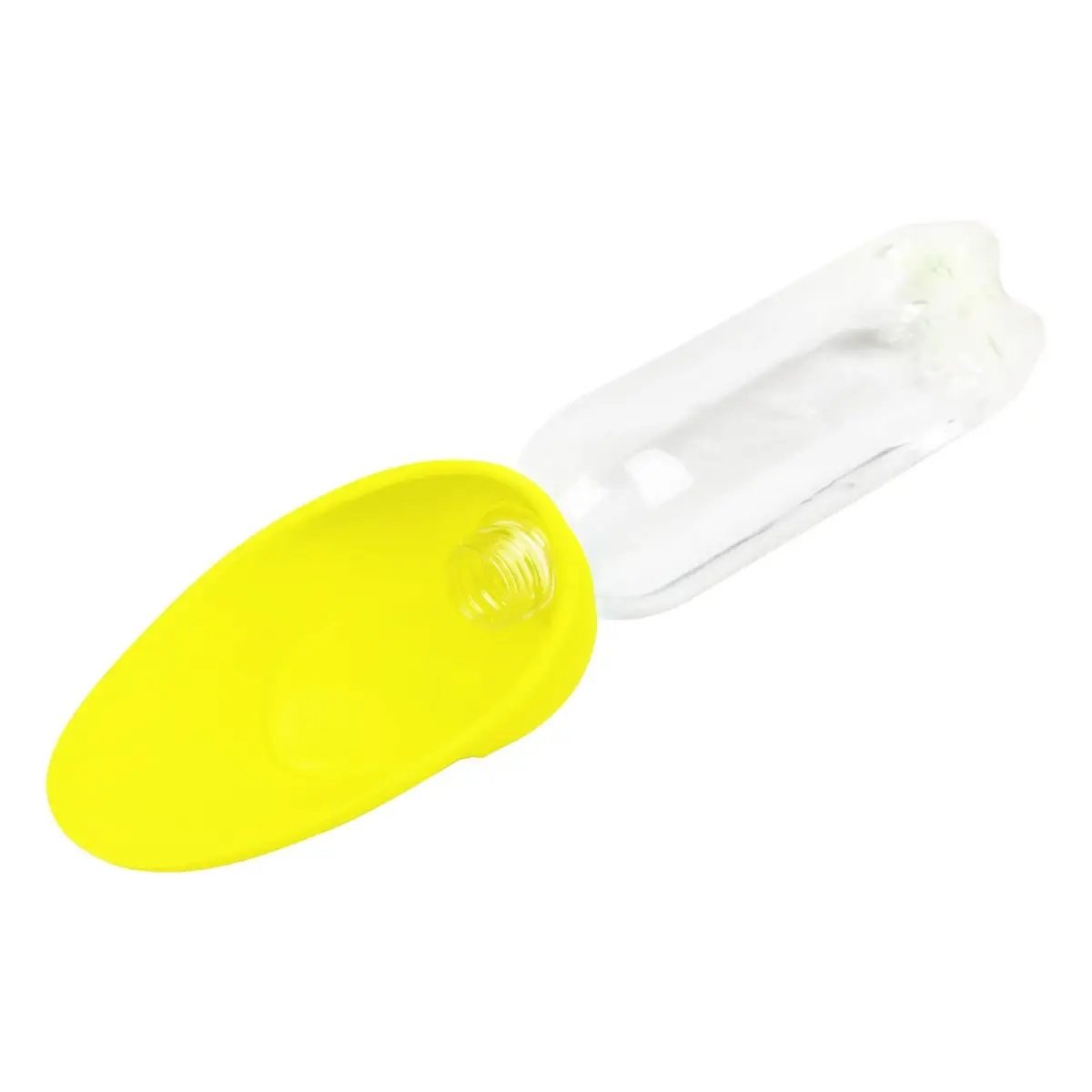 Поїлка насадка на пляшку Waudog Silicone, 16,5х9 см, жовтий (50778) - фото 4