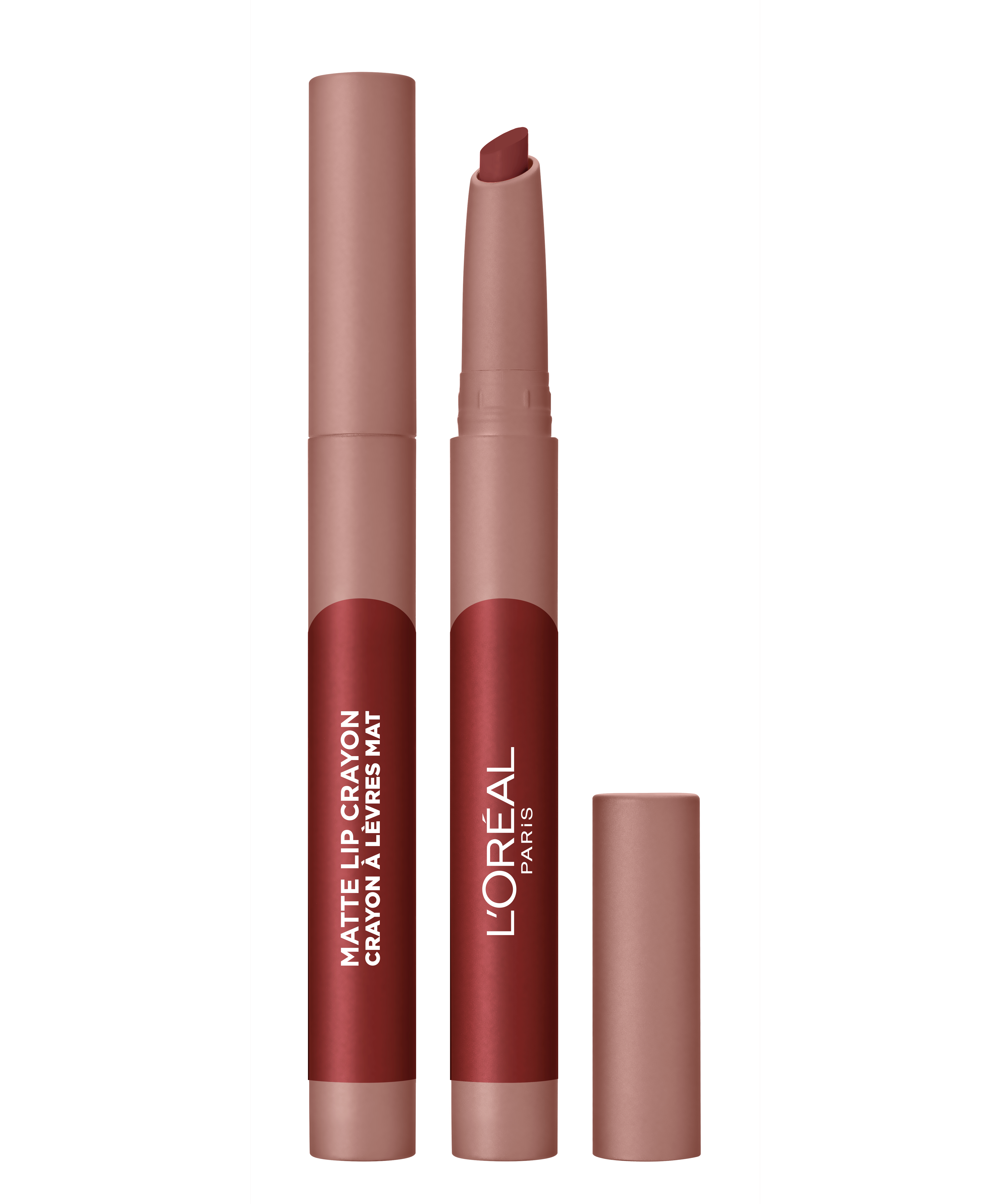 Помада-олівець для губ L'Oréal Paris Matte Lip Crayon, відтінок 112 (Бордовий), 1,3 г (A9976100) - фото 1