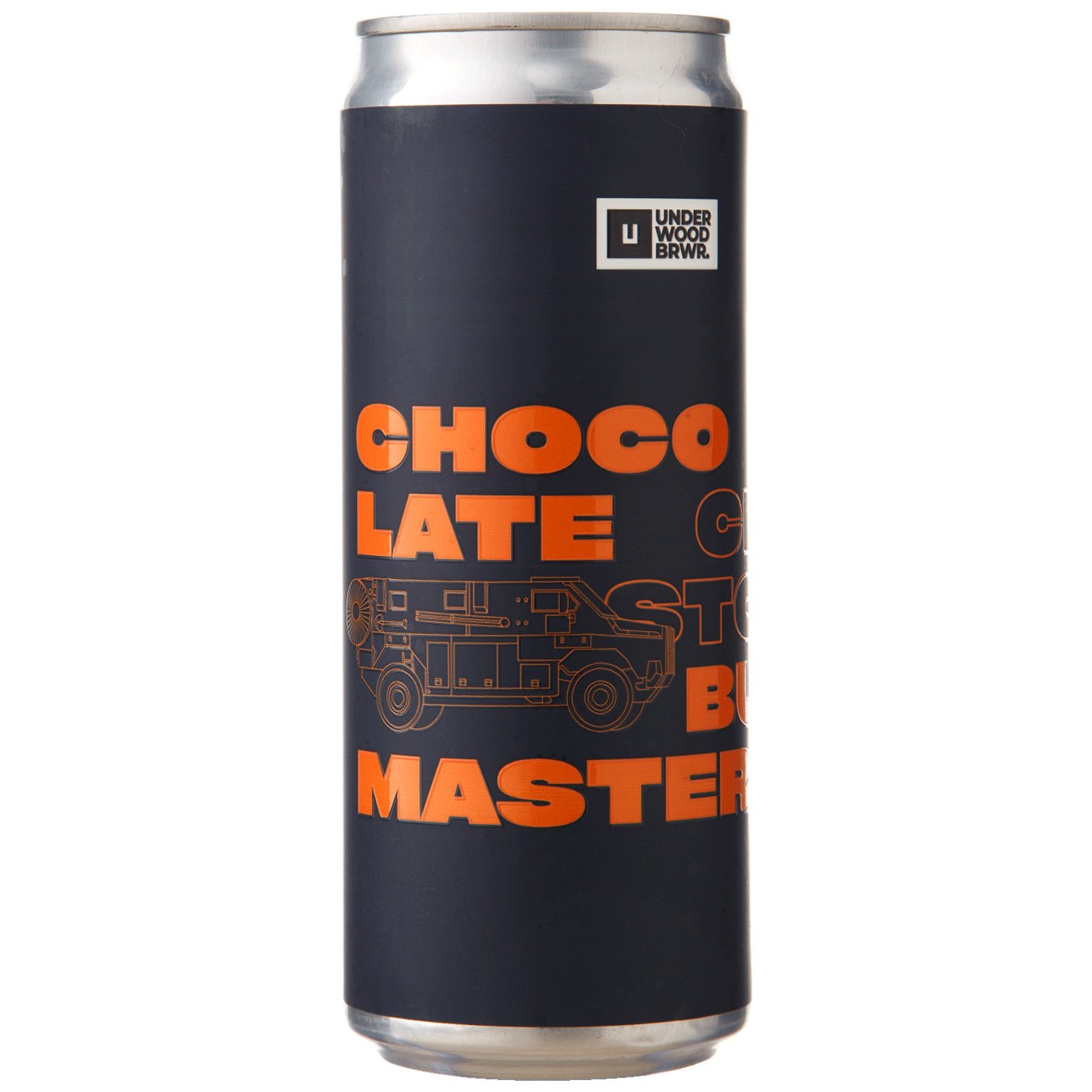Пиво Underwood Brewery Anti-Imperial Chocolate Chili Stout Bushmaster, темное, 7,2%, ж/б, 0,33 л - фото 1