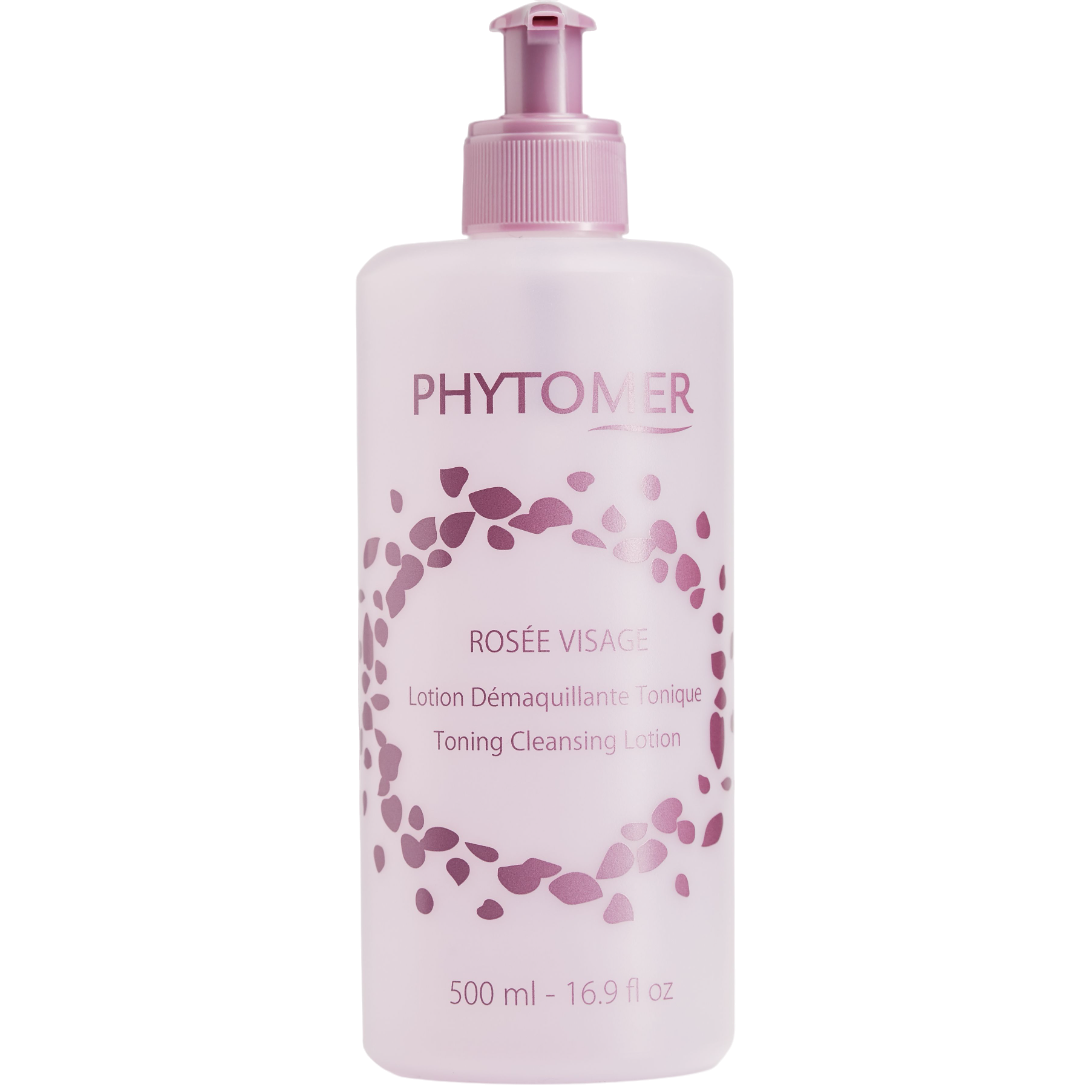 Рожева вода для зняття макіяжу Phytomer Rosee Visage Toning Cleansing Lotion, 500 мл - фото 1