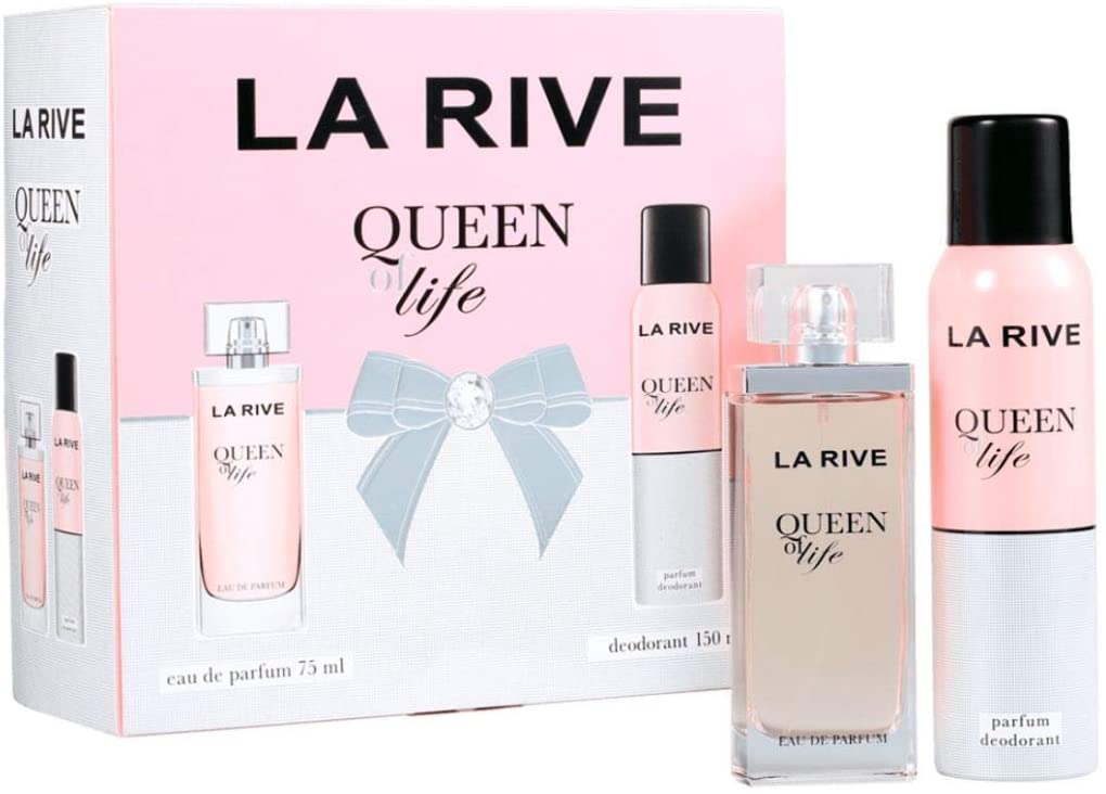 Подарочный набор La Rive Queen of Life: Парфюмированная вода, 100 мл, + Дезодорант, 150 мл - фото 1