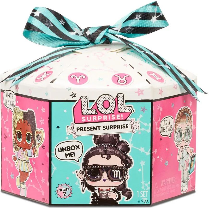 Игровой набор-сюрприз с куклой L.O.L. Surprise Present Surprise S2 Подарок, в ассортименте (572824) - фото 1