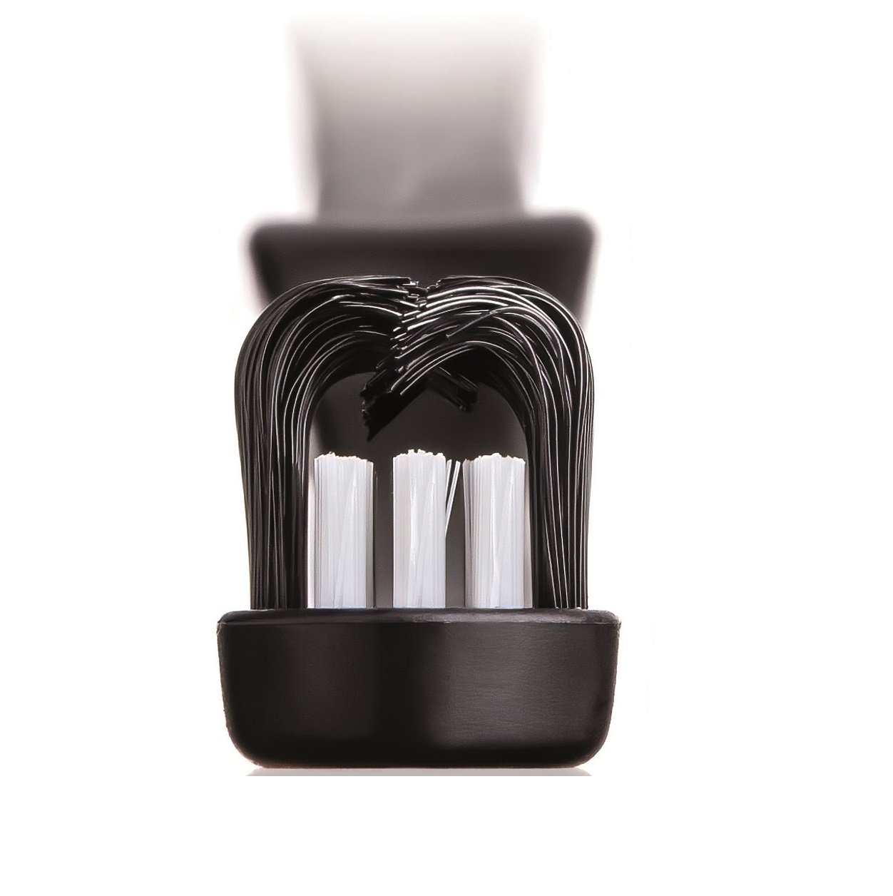 Зубна щітка Edel White CleanСurl 3D із закругленою щетиною, чорний - фото 2