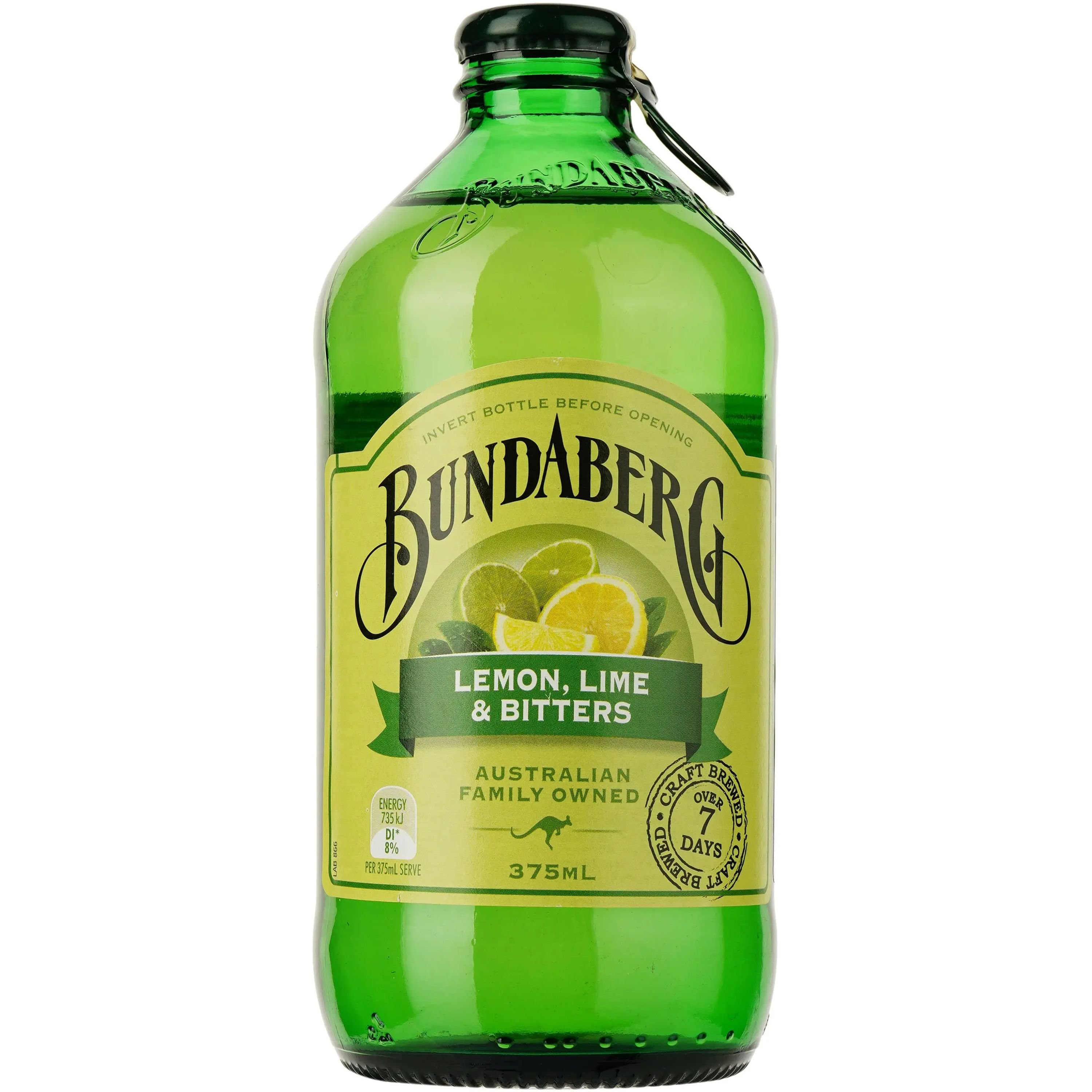 Напиток Bundaberg Lemon Lime & Bitters безалкогольный 0.375 л (833461) - фото 1