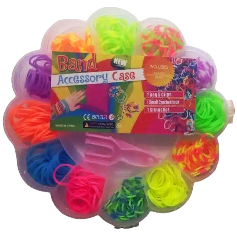 Набор резинок для плетения G-Toys Цветочек 12 цветов (2017274559) - фото 1