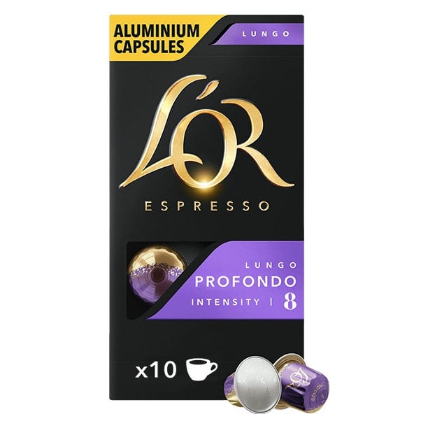 Кава мелена L'OR Espresso Lungo Profondo, капсули, 52 г (809871) - фото 1