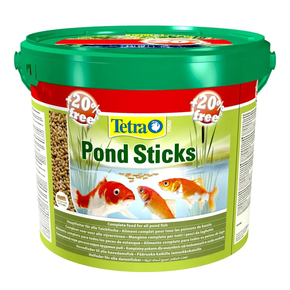 Корм для ставкових риб Tetra Pond Sticks, 12 л - фото 1