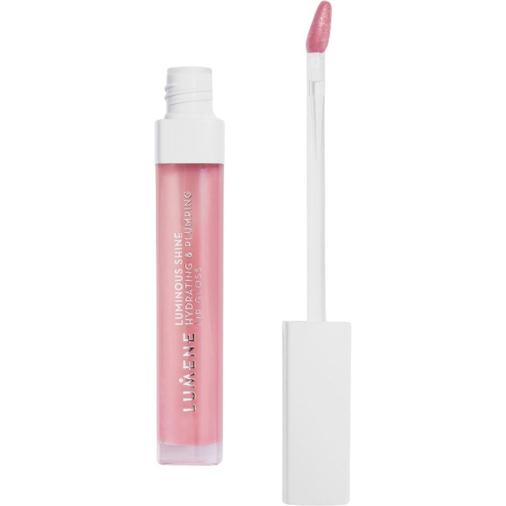 Блеск для губ Lumene Luminous Shine Hydrating & Plumping Lip Gloss тон 6 (Soft pink) 5 мл (8000018914313) - фото 3
