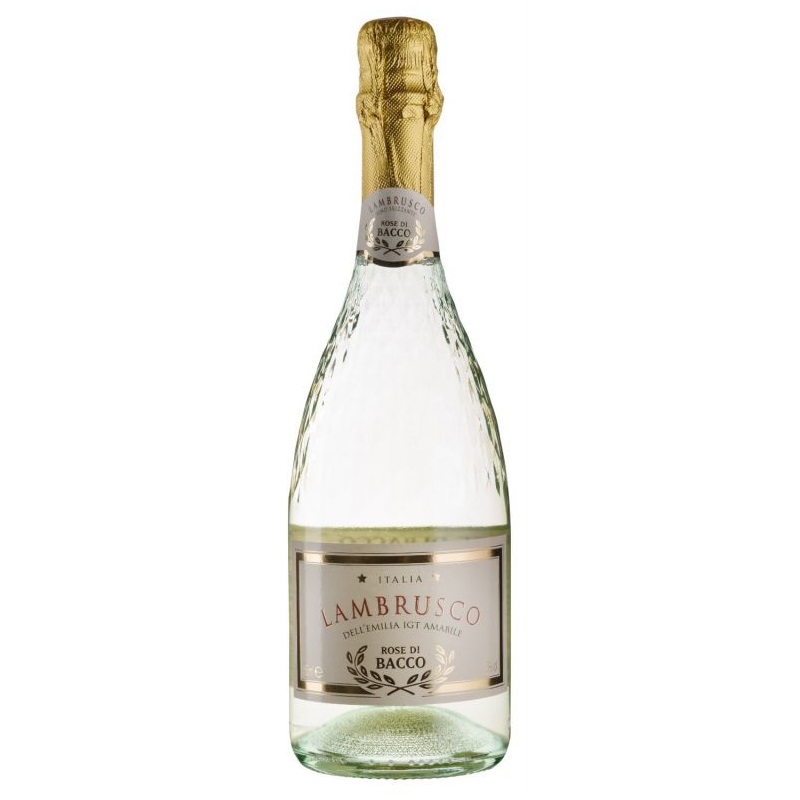 Вино ігристе Chiarli Rose di Bacco Lambrusco dell 'Emilia Bianco, біле, солодке, 0,75 л - фото 1