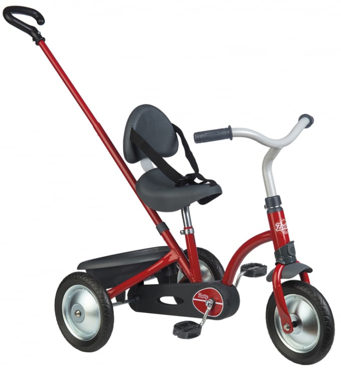Триколісний велосипед Smoby Toys Зукі з багажником, червоний (740800) - фото 1