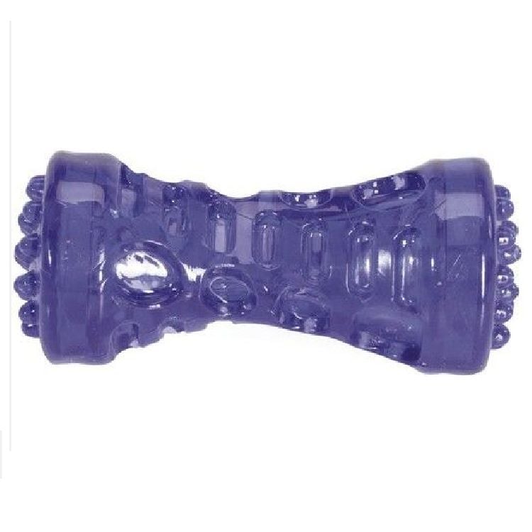 Іграшка для собак Camon Гантель-пищалка, термопластична гума, 15 см, в асортименті - фото 2