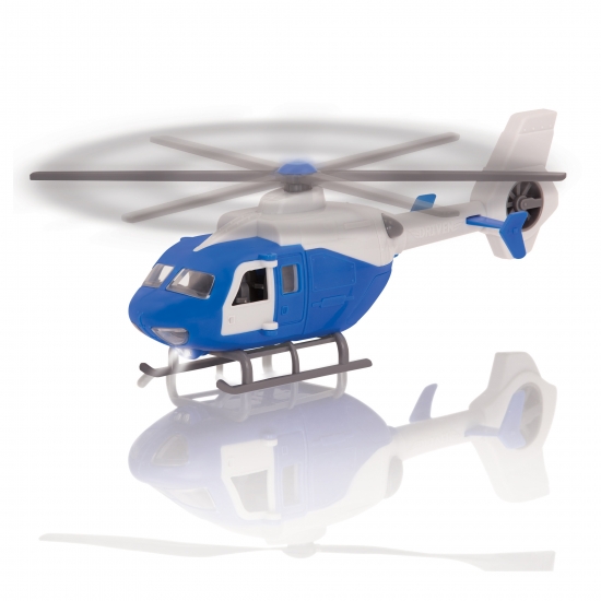 Вертолет Driven Micro, белый с синим (WH1072Z) - фото 2