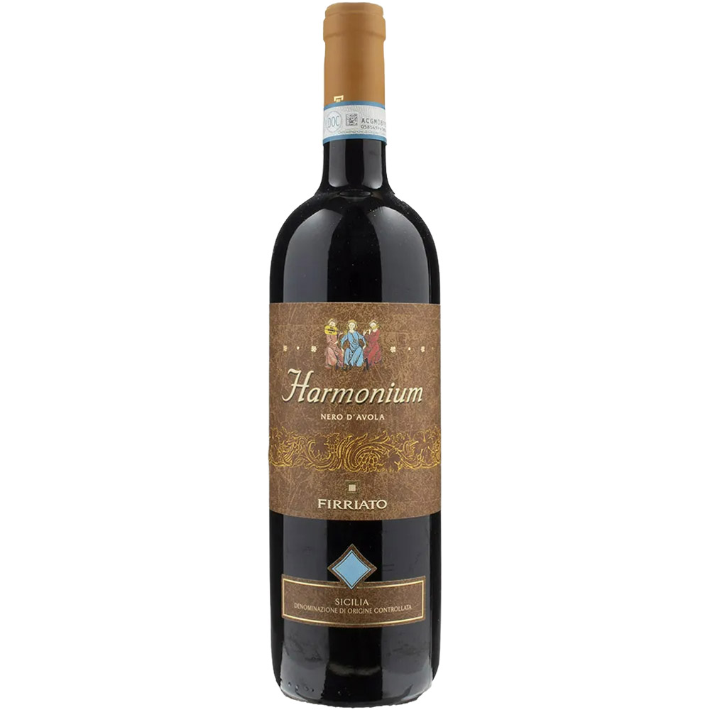 Вино Firriato Harmonium Nero d'Avola, красное, сухое, 0,75 л - фото 1