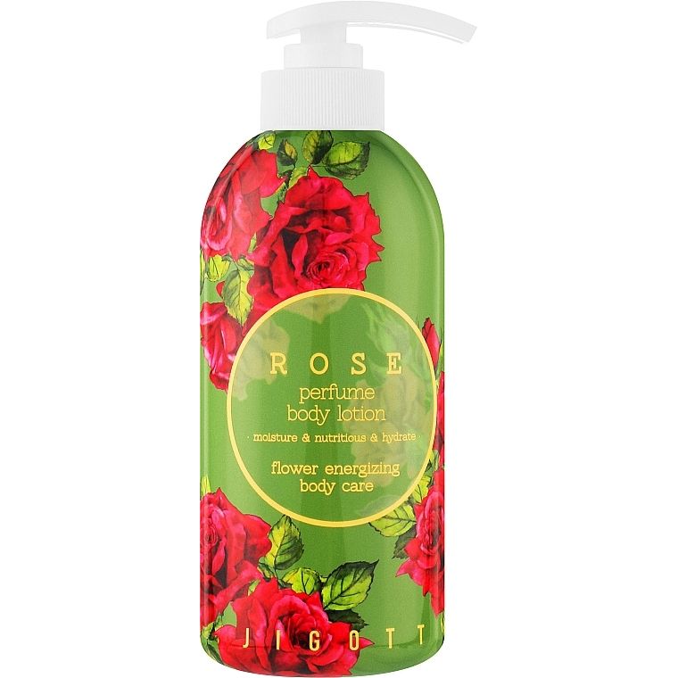 Лосьон для тела Jigott Роза Rose Perfume Body Lotion, 500 мл (282102) - фото 1
