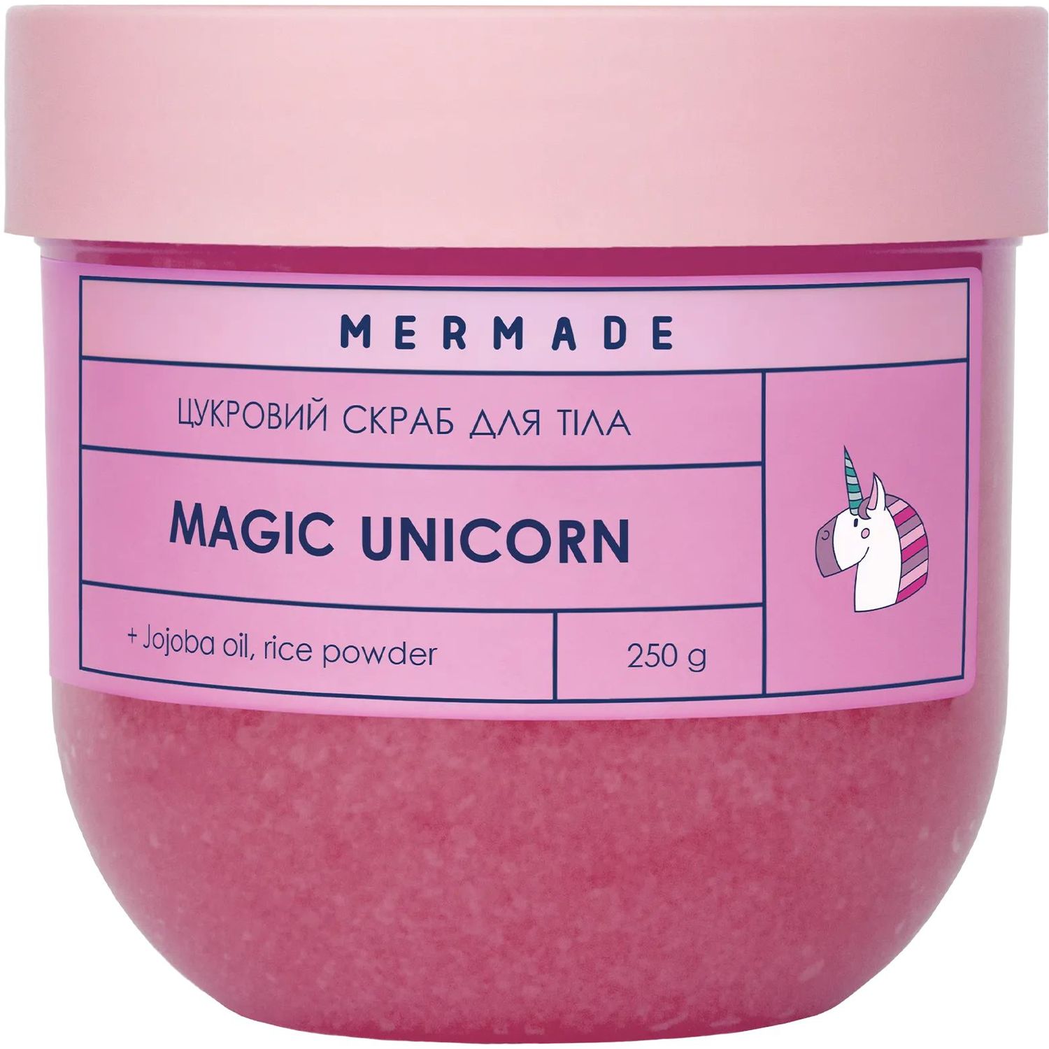 Цукровий скраб для тіла Mermade Magic Unicorn 250 г - фото 1