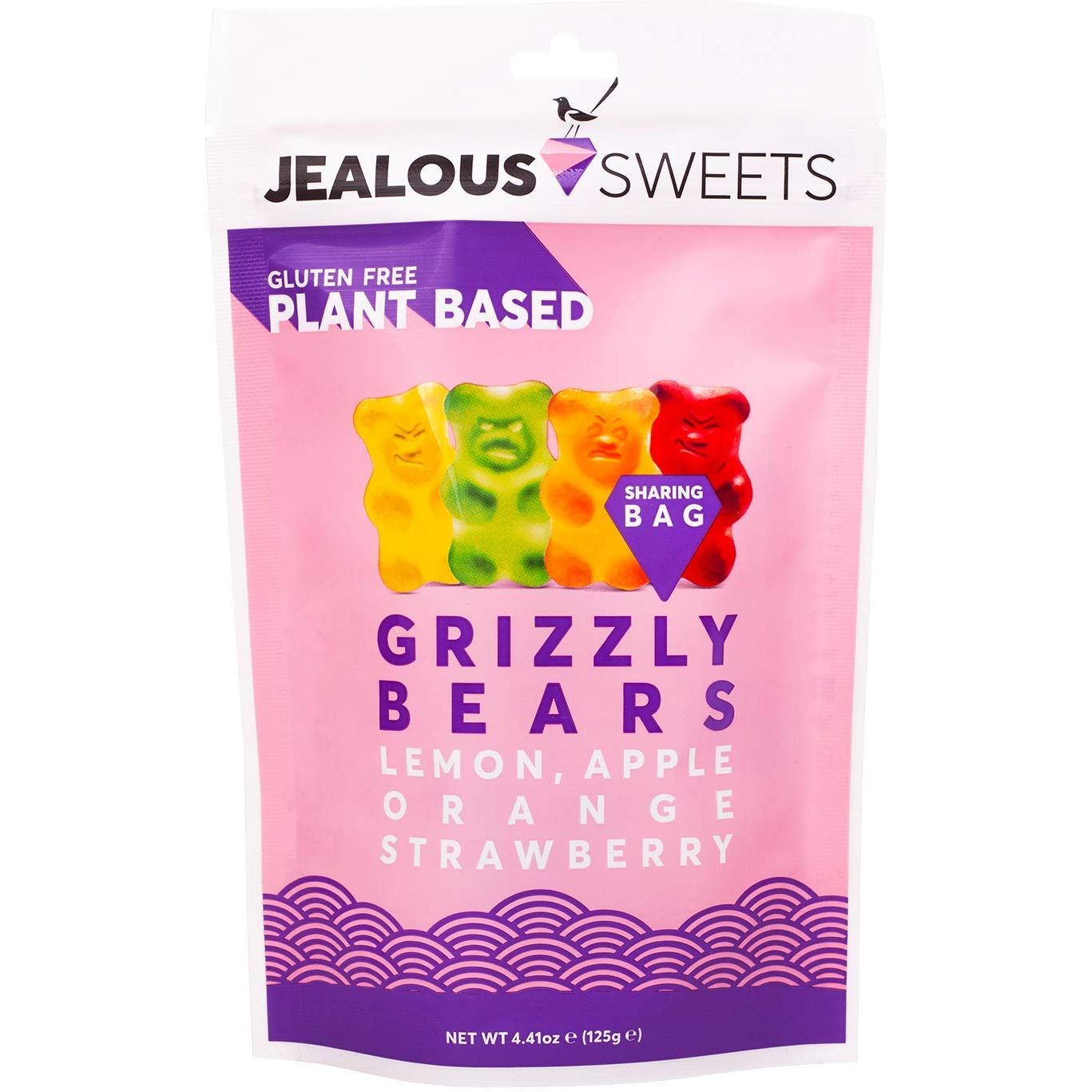 Конфеты Jealous Sweets Grizzly Bears желейные 40 г - фото 1